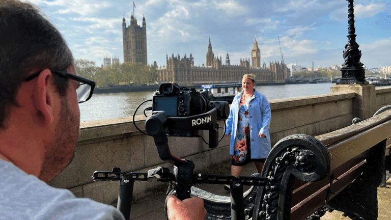 DJI Ronin with A7Siii in Westminster